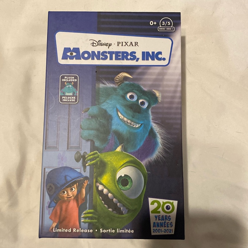 Mosters inc official Disney mercy from La Luna star catcher in Disneyland